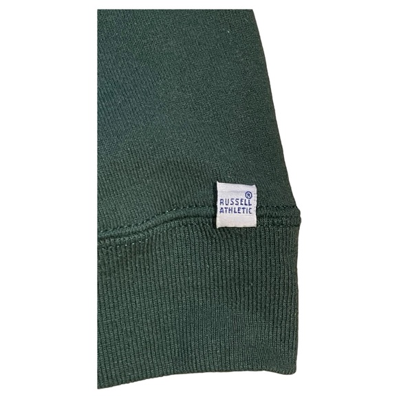 Vintage GreenBrook Made In U.S.A Green Russel Athletic Men Crewneck Sweater - Picture 4 of 5